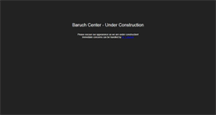 Desktop Screenshot of baruch60center.org